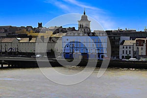 Waterford as seen across Suir River