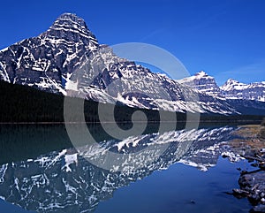 Waterfowl lake, Alberta, Canada.