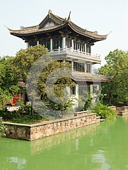 Waterfront Asian Pagoda