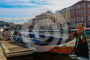 Boats on the river Portugal