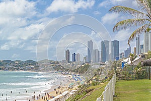 Waterfront Buildings and Beach Natal Brazil