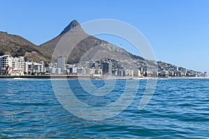 The waterfront of Cape Town on South Africa