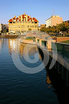 Waterfront City Reflection