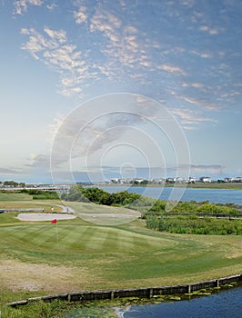 Waterfront golf course in Ocean Isle Beach , Brunswick County North Carolina