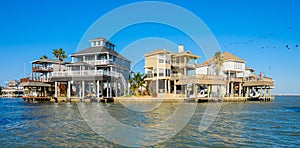 Waterfront homes