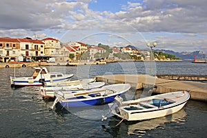 Waterfront of Hvar town, Hvar island