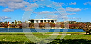 Waterfront of Lake Burley Griffin, Canberra, ACT, Australia