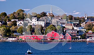 Waterfront, Lunenburg, Nova Scotia, Canada photo