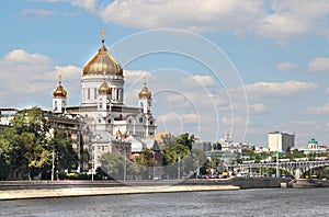 Waterfront of Moscow city