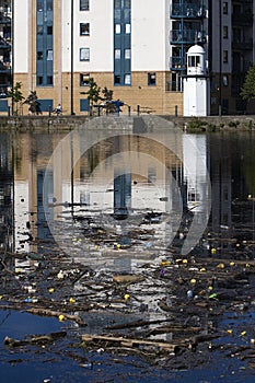 Waterfront Pollution and Lighthouse