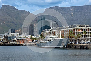 The Waterfront, a pretty district of Cape Town