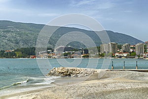 Waterfront quai of Herceg Novi