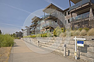 Waterfront residential condominiums Vancouver WA.