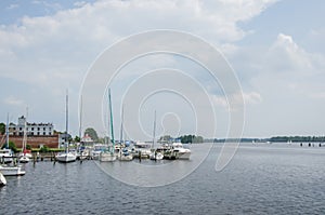 Waterfront scenes in washington north carolina