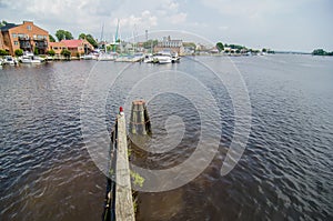 Waterfront scenes in washington north carolina