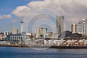 Waterfront and Skyline, Seattle, Washington