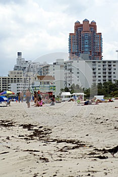 Waterfront on South Beach in Miami