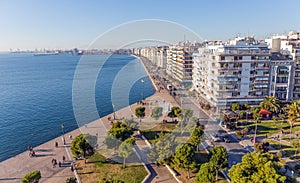 The waterfront of Thessaloniki, Greece