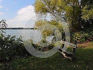 Waterfront Trail at Harris Park on Eastern Cayuga Lake NYS FingerLakes