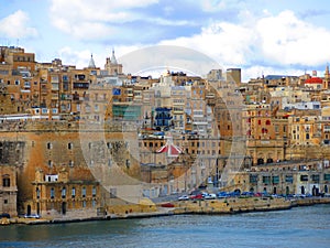 Waterfront of Valetta, Malta
