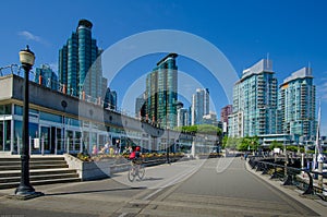 Waterfront in Vancouver, British Columbia