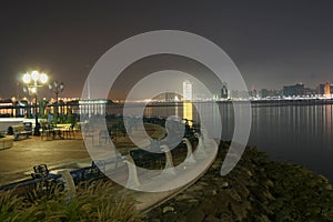 Waterfront view in Abu Dhabi