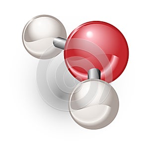 Water Molecule Model of Structure