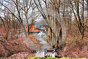 Waterhous on the river