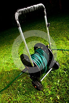 Watering garden hose
