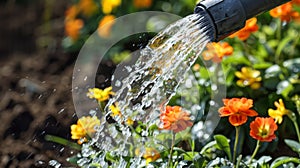 Watering Techniques for Gardens photo