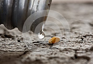Waterless land hunger