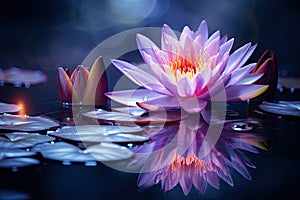 waterlilly natural spa and wellness AI generated