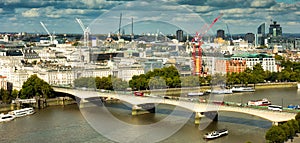 Waterloo Bridge River Thames