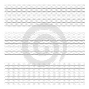 Watermarks for diploma and certificate,