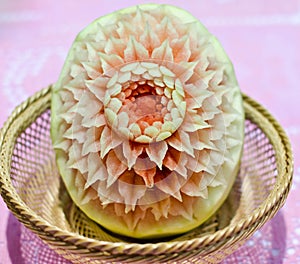 Watermelon Carving.
