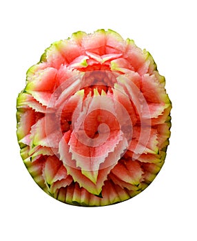 Watermelon carving