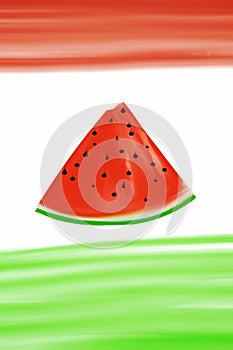 Watermelon concept texture background for summer holiday