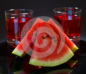 Watermelon and cordial