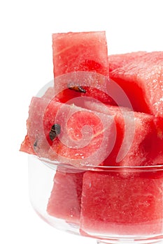 Watermelon cubes