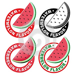 Watermelon Flavor Seal / Mark