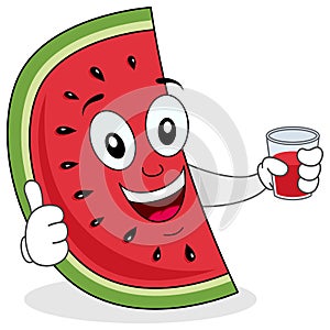 Watermelon with a Fresh Squeezed Juice photo