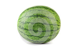 Watermelon fruit on a white background, isolated