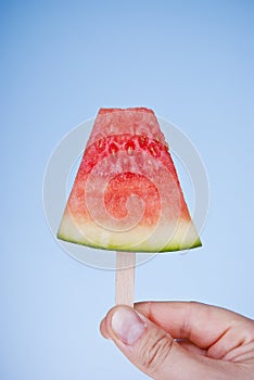 Watermelon icecream concept