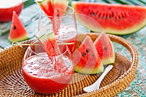 Watermelon juice