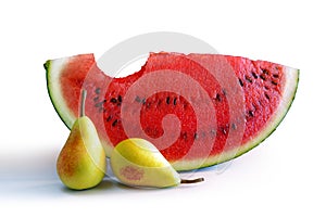 Watermelon and Pears