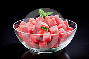 Watermelon Salad. Ai generative