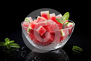 Watermelon Salad. Ai generative