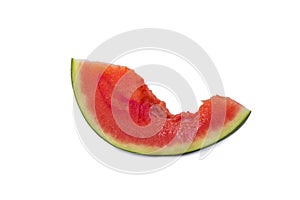 Watermelon slice bite