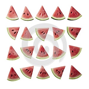 Watermelon Slice Pattern Art