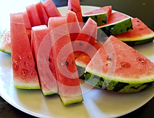 Watermelon slices